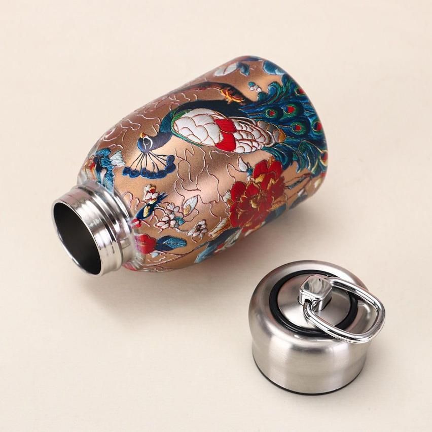 Hot & Cold Stainless Steel Vacuum Bottle 300ml (Multi Design)